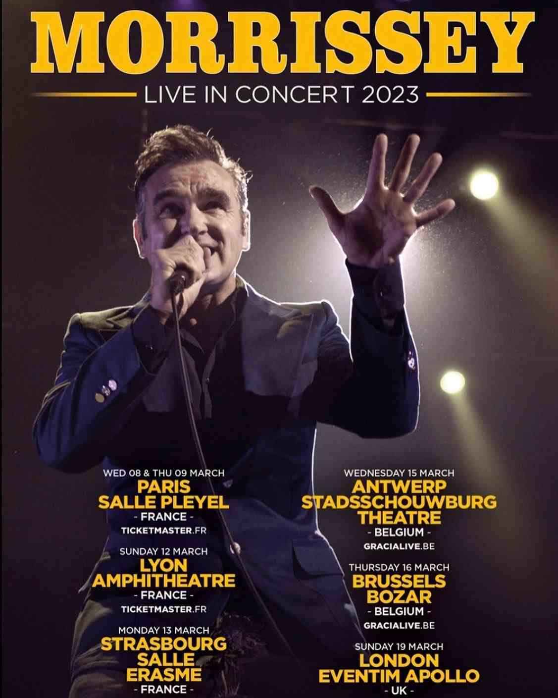 tours 2023 concerts europe